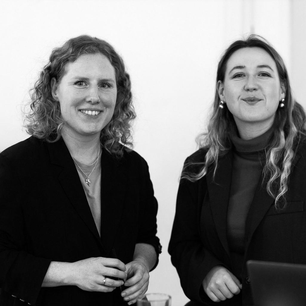 Mia Steentoft og Theresa Lauritsen fra DDC